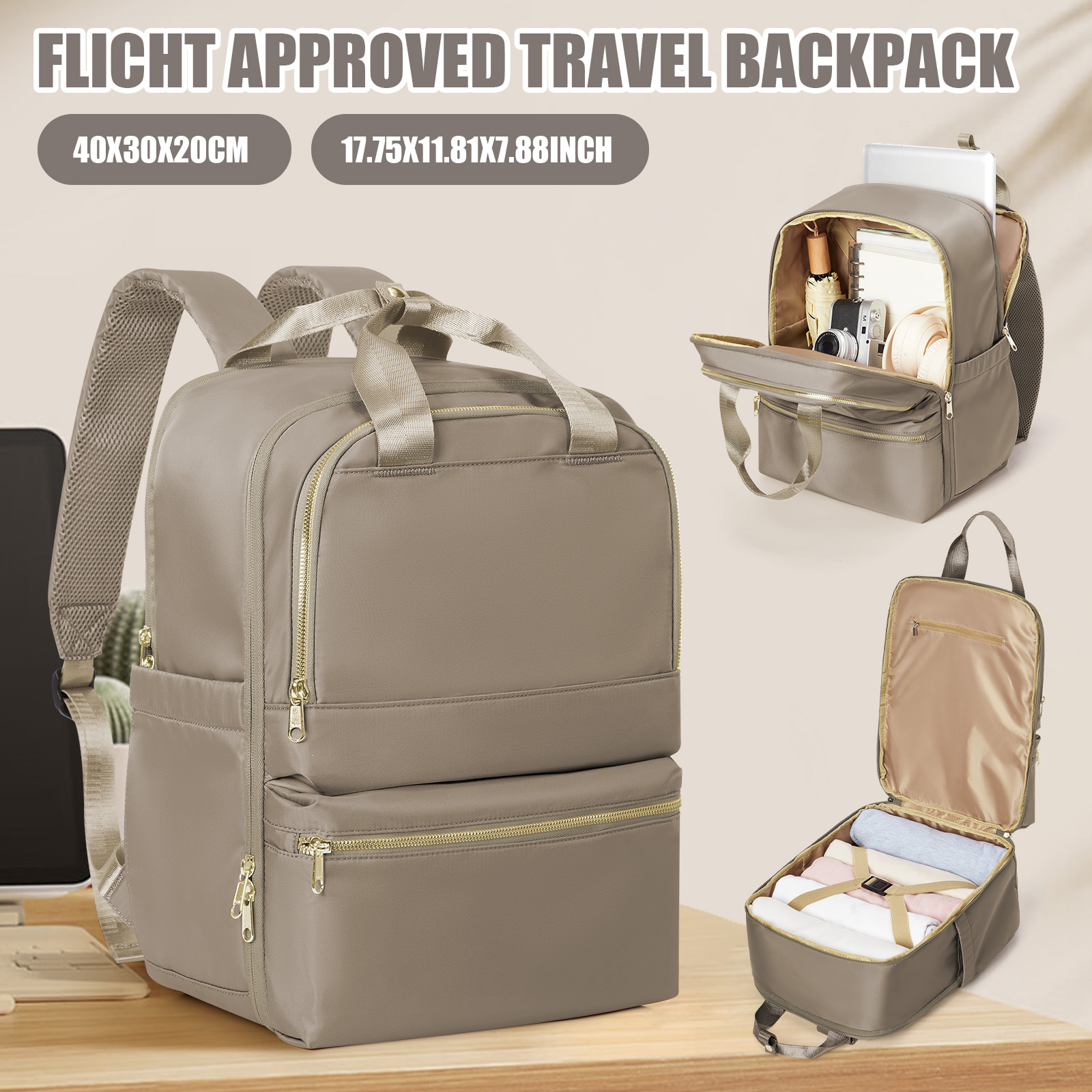 Ryanair 40x30x20 reisrugzak vo - Canvas Backpack Casual recensie en prijs